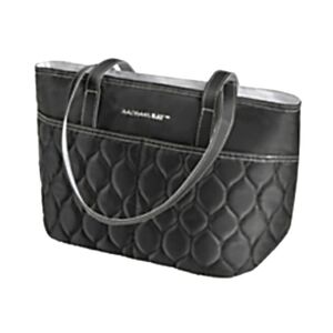 Rachel Ray Black Carrie Insulated Lunch Tote Bag NWT